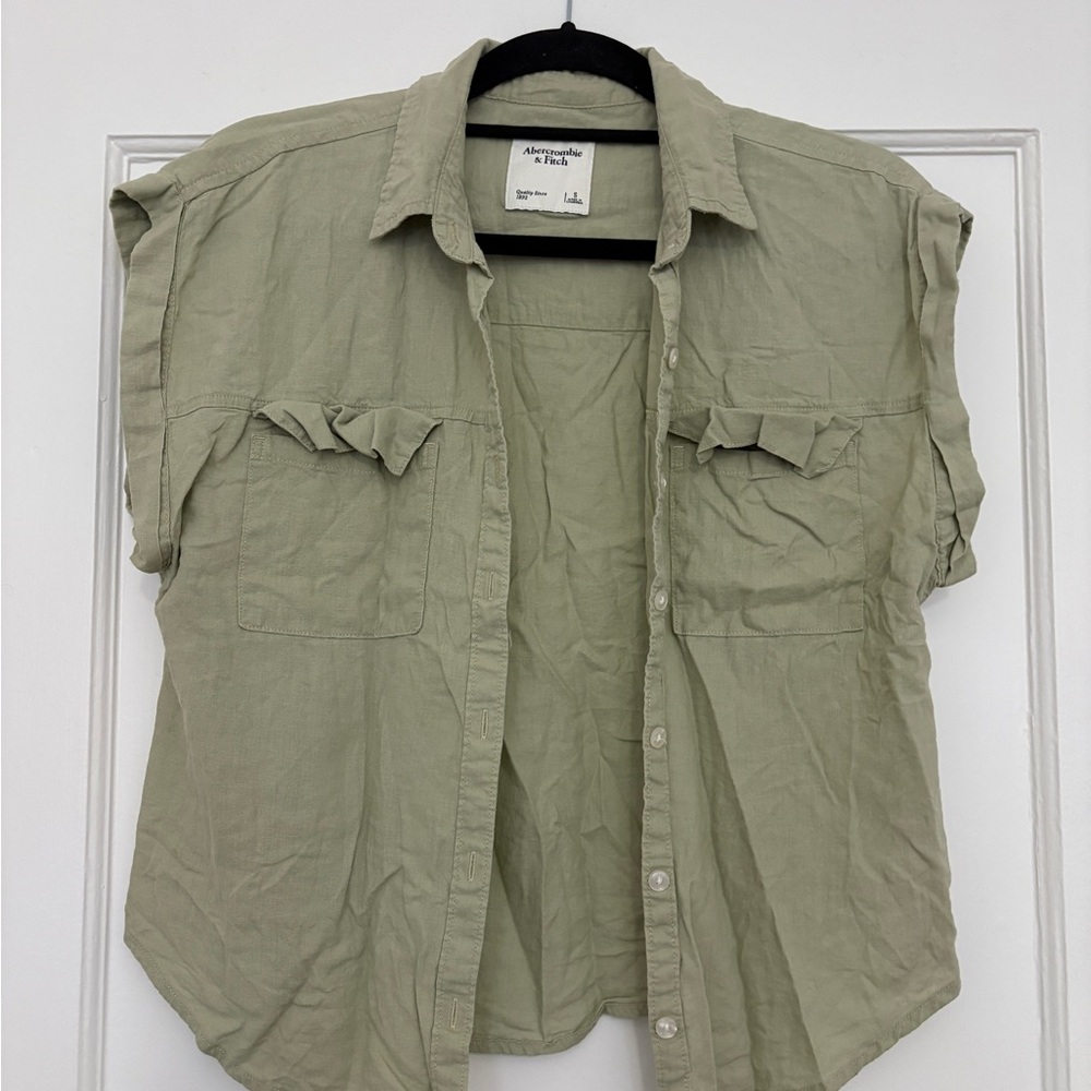 Abercrombie & Fitch Sage Button Down Shirt